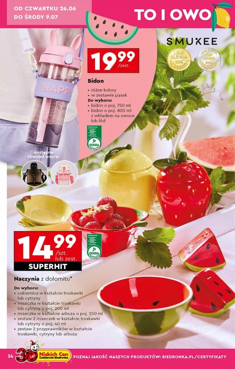 To nie porcelana, ale wygląda równie dobrze! Naczynia dolomitowe hitem z Biedronki