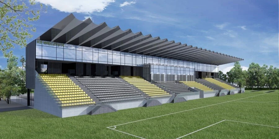 Wstępna koncepcja nowego stadionu Wieczystej Wstępna koncepcja nowego stadionu Wieczystej