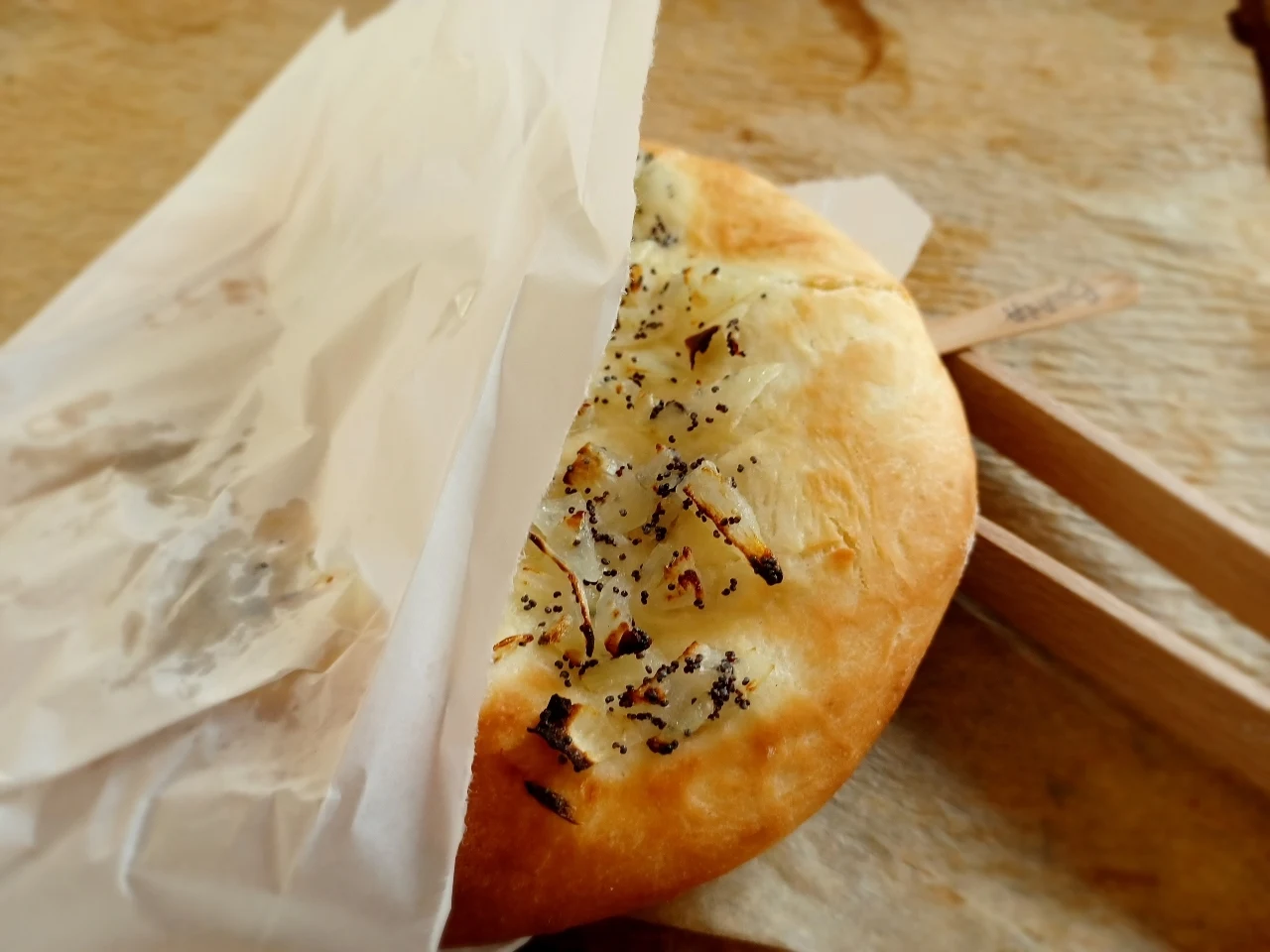 Cebularz gotowy do drogi