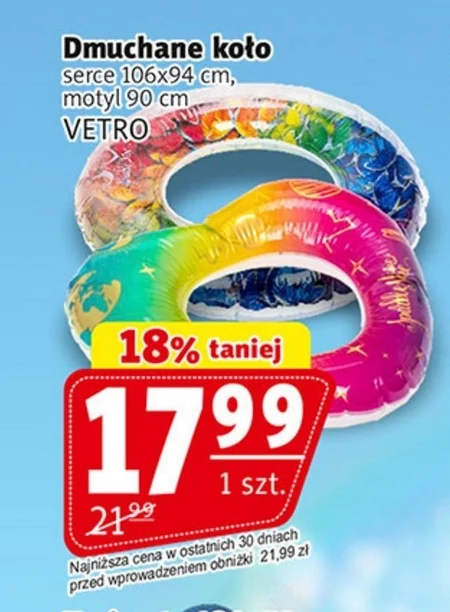 Koło dmuchane Vetro