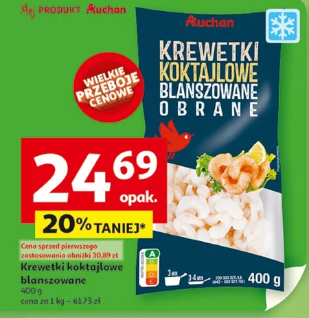 Krewetki Auchan