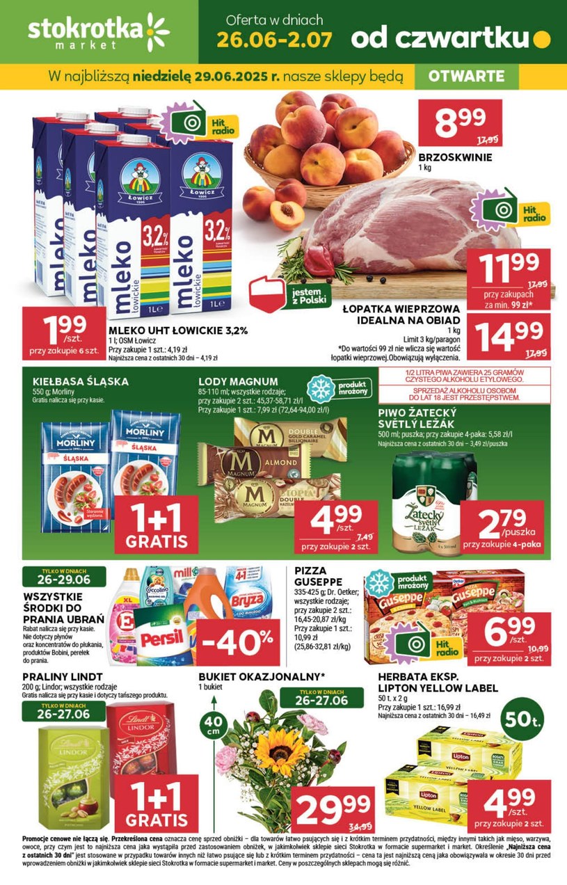 Gazetka promocyjna Stokrotka Market - ważna od 26. 06. 2025 do 02. 07. 2025