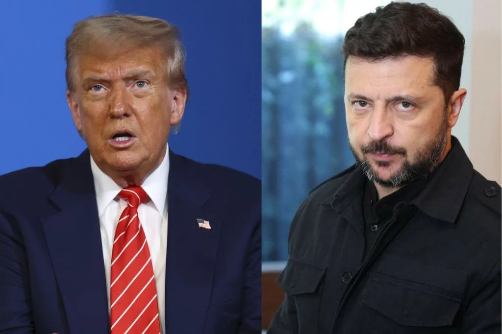 Donald Trump spotkał się w środę z Wołodymyrem Zełenskim Donald Trump spotkał się w środę z Wołodymyrem Zełenskim