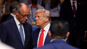 Przywódcy Niemiec i USA: kanclerz Friedrich Merz i prezydent Donald Trump. Politycy spotkali się na szczycie NATO w Hadze