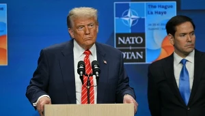 Donald Trump na konferencji po szczycie NATO uderzył w Hiszpanię