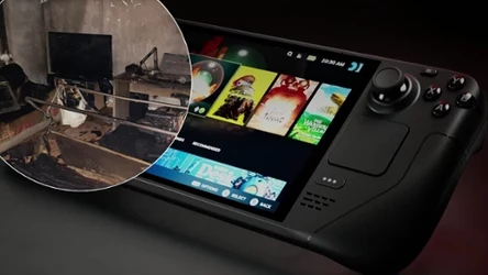 Etui Steam Decka okazało się odporne na ogień, temperaturę i wodę