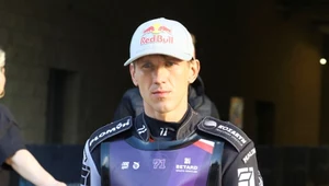 Maciej Janowski przed IMP w Toruniu. Tam startował jeszcze na silnikach Ryszarda Kowalskiego