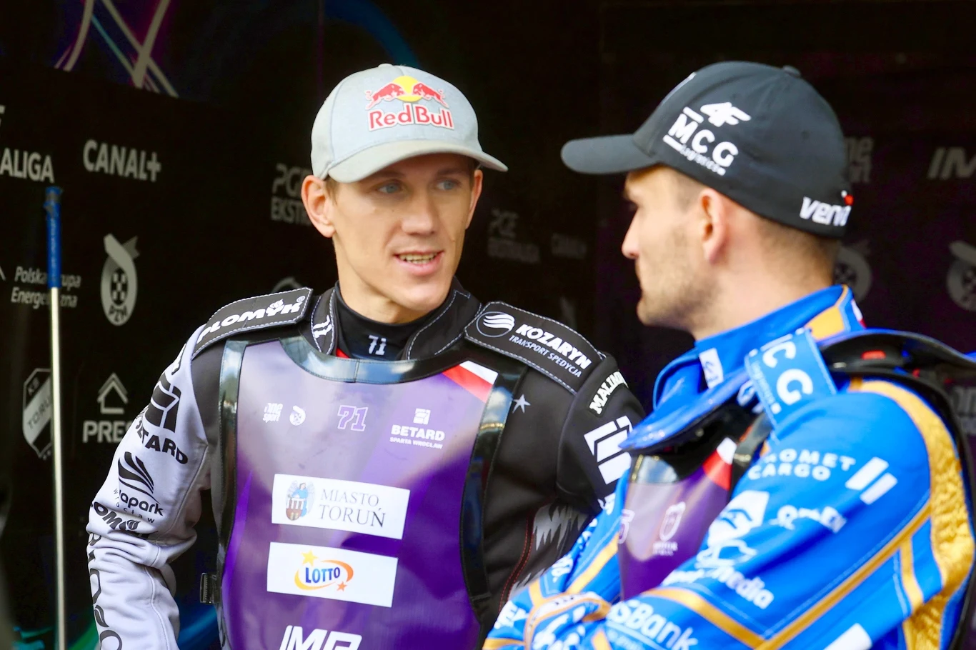 Maciej Janowski i Bartosz Zmarzlik Maciej Janowski i Bartosz Zmarzlik