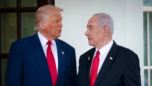 Trump wystawił Netanjahu laurkę. "USA go ocalą"