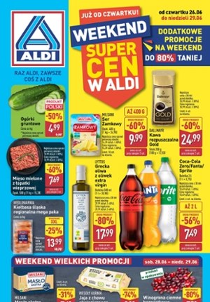 Gazetka promocyjna Aldi, ważna od 26.06.2025 do 29.06.2025.