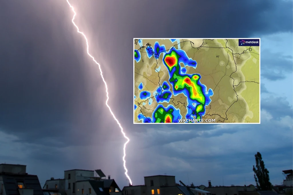 Niebezpieczne burze w czwartek skupią się na zachodzie i południowym zachodzie Polski. W nocy swoim zasięgiem obejmą cały kraj Niebezpieczne burze w czwartek skupią się na zachodzie i południowym zachodzie Polski. W nocy swoim zasięgiem obejmą cały kraj