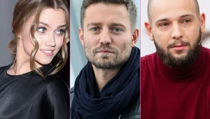 Agnieszka Kaczorowska, Marcin Rogacewicz i Maciej Pela