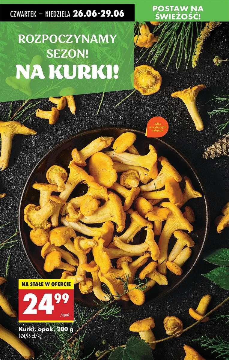Biedronka rozpoczyna sezon na kurki! 