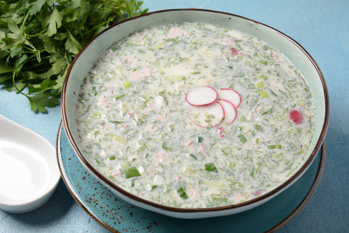 Okroszka to pyszny, sycący chłodnik. Okroszka to pyszny, sycący chłodnik.