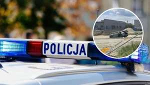Lot nad rondem w Pleszewie. Kierowca twierdzi, że to awaria