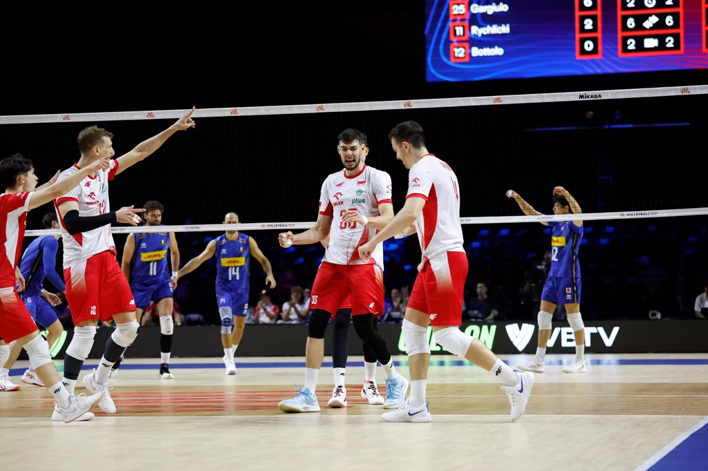 Reprezentacja Polski siatkarzy w meczu Ligi Narodów mężczyzn Reprezentacja Polski siatkarzy w meczu Ligi Narodów mężczyzn