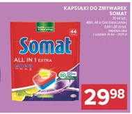 Kapsułki do zmywarki Somat