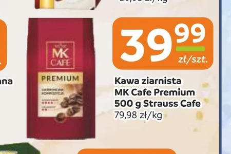 Kawa ziarnista MK Cafe
