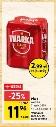 Piwo Warka