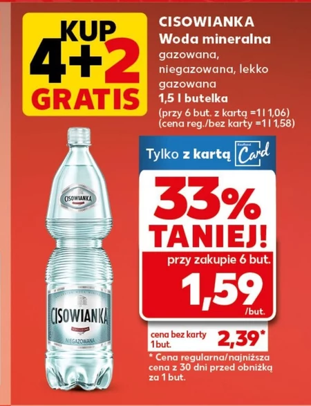 Woda Cisowianka