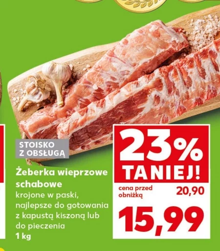 Żeberka wieprzowe