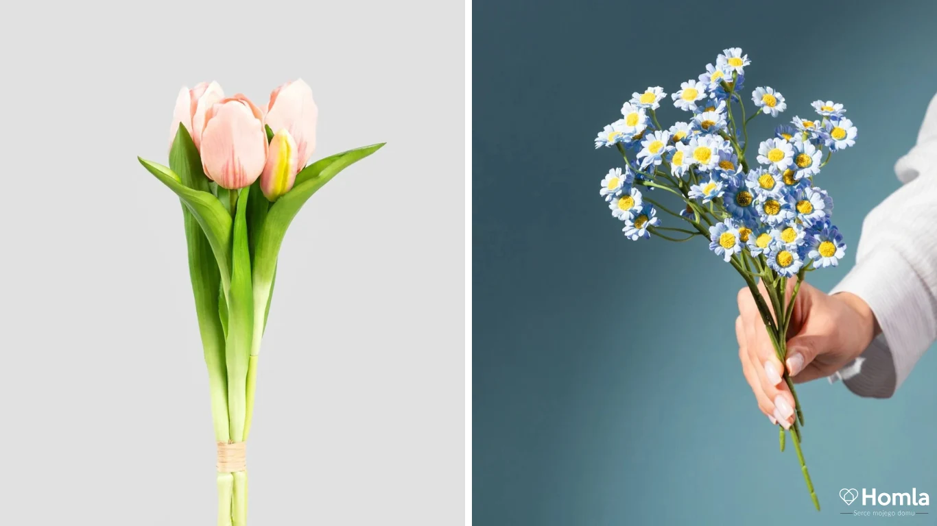 Sztuczne kwiaty to prosty sposób na kolor i świeżość przez cały rok