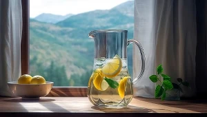 Dodaj do dzbanka z wodą. Nawadnia lepiej, niż lemoniada i doskonale smakuje