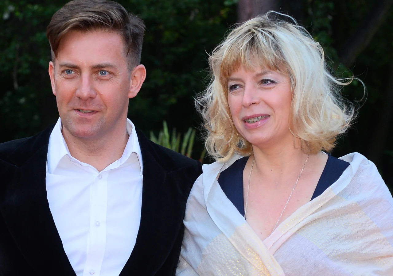 Rafał Królikowski z żoną Rafał Królikowski z żoną