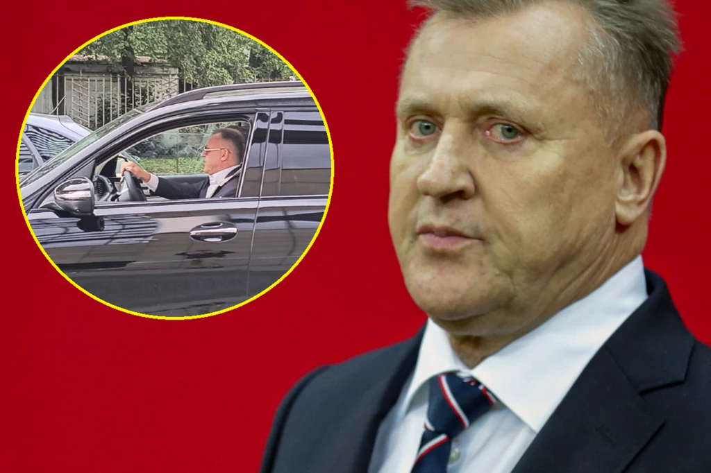 Cezary Kulesza i jego Mercedes GLS Cezary Kulesza i jego Mercedes GLS