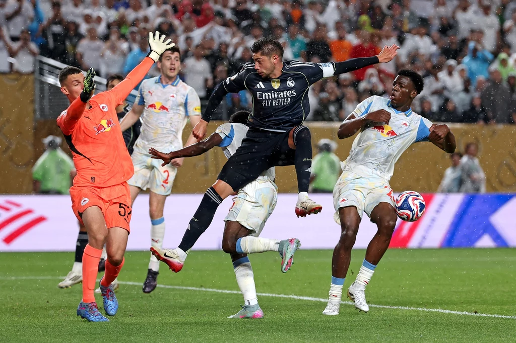 Mecz Realu Madryt z RB Salzburg Mecz Realu Madryt z RB Salzburg