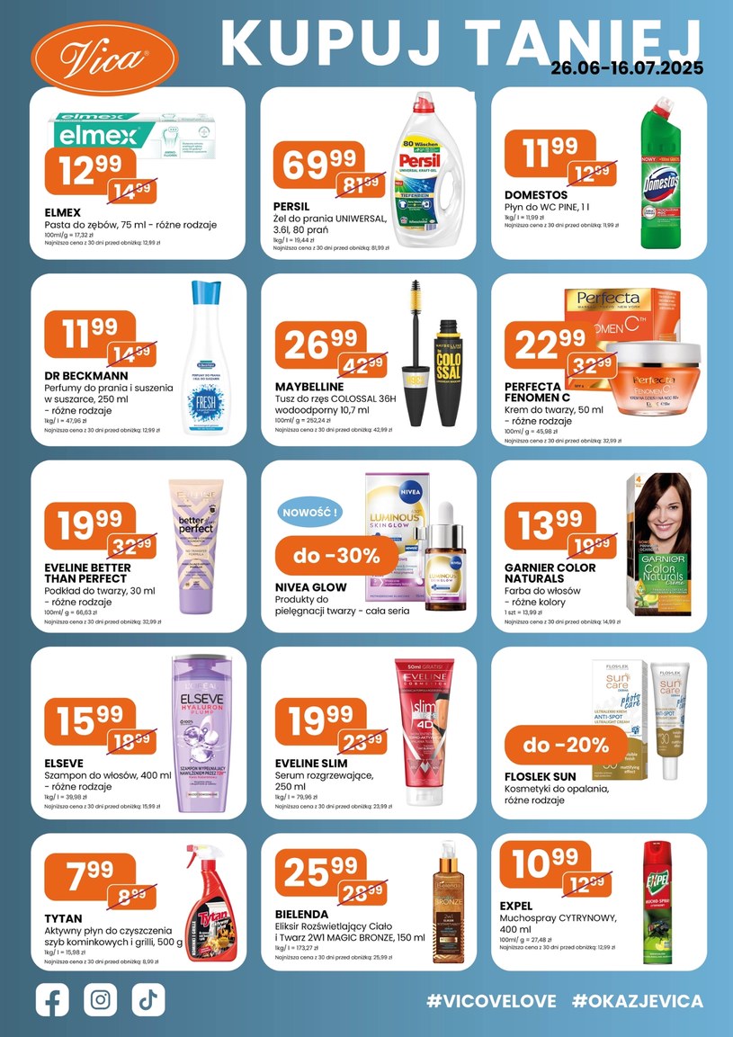 Gazetka promocyjna Vica - ważna od 26. 06. 2025 do 16. 07. 2025