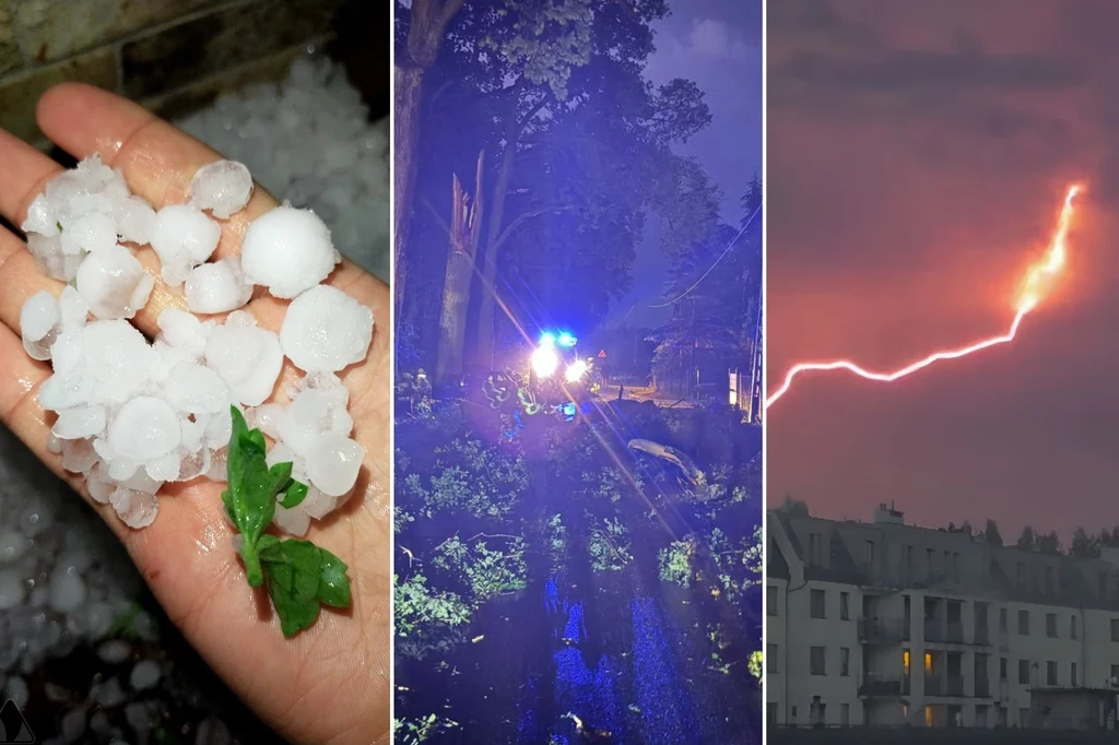 W czwartek w całej Polsce z powodu burz strażacy zanotowali 1171 interwencji. W nocy wyjeżdżali do akcji ponownie, głónie w Wielkopolsce W czwartek w całej Polsce z powodu burz strażacy zanotowali 1171 interwencji. W nocy wyjeżdżali do akcji ponownie, głónie w Wielkopolsce