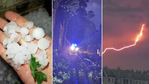 Ciężki dzień, niespokojna noc. Strażacy nie mieli chwili odpoczynku