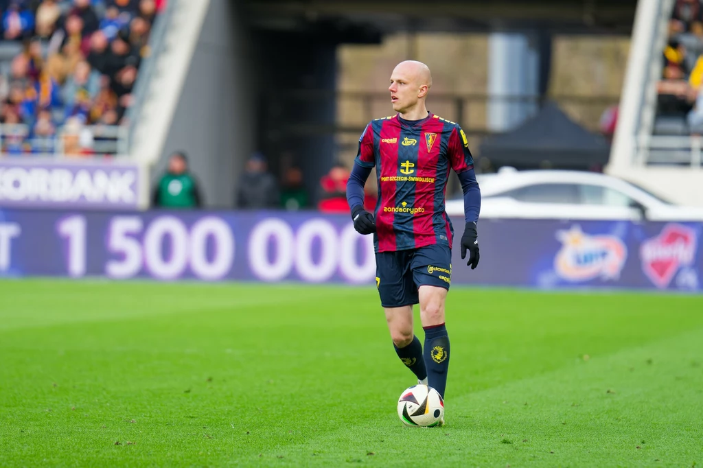 Rafał Kurzawa w barwach Pogoni Szczecin Rafał Kurzawa w barwach Pogoni Szczecin