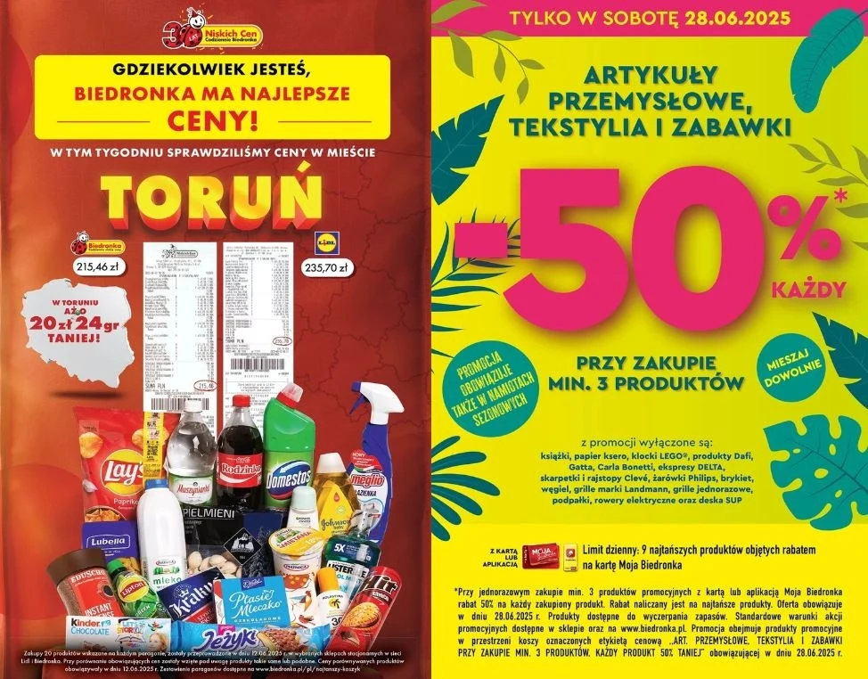 Biedronka oferuje wielką wyprzedaż!