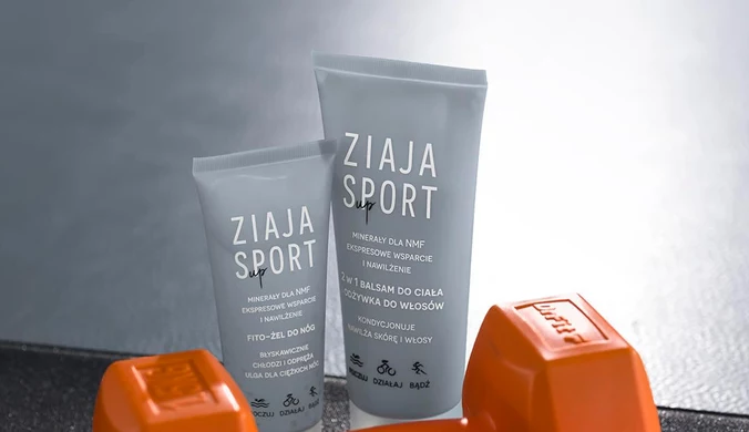 Ziaja sport – ekspresowe wsparcie i nawilżenie skóry 
