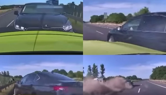 Kolizja Skody i BMW. Za kierownicą polityk PO.
