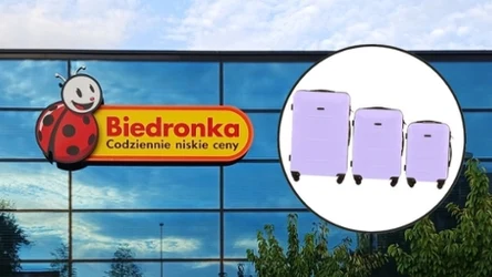 Rekordowa zniżka w Biedronka Home! Zestaw walizek tańszy o 840 zł!