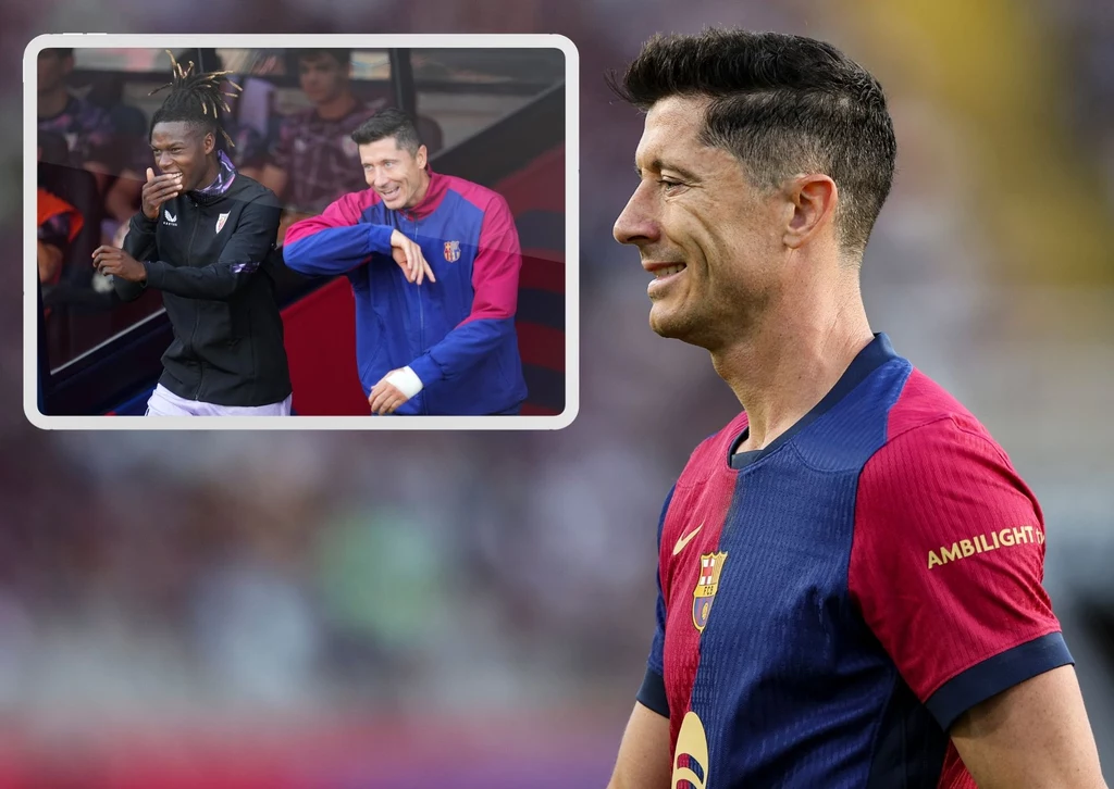 Robert Lewandowski czeka na transfer Nico Williamsa do FC Barcelona Robert Lewandowski czeka na transfer Nico Williamsa do FC Barcelona