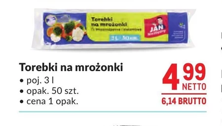 Torebki do zamrażania Jan Niezbędny