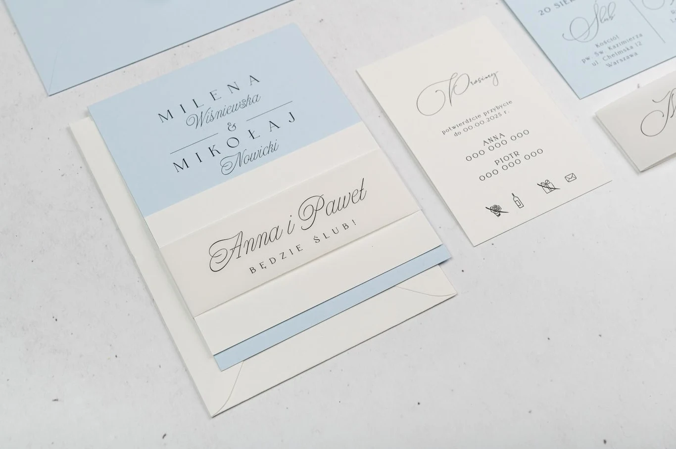 Urok zaproszeń jednokartowych tkwi w ich prostocie