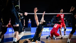 Liga Narodów siatkarzy. Ukraina sprawiła kolejną sensację, Jurij Semeniuk miał co świętować