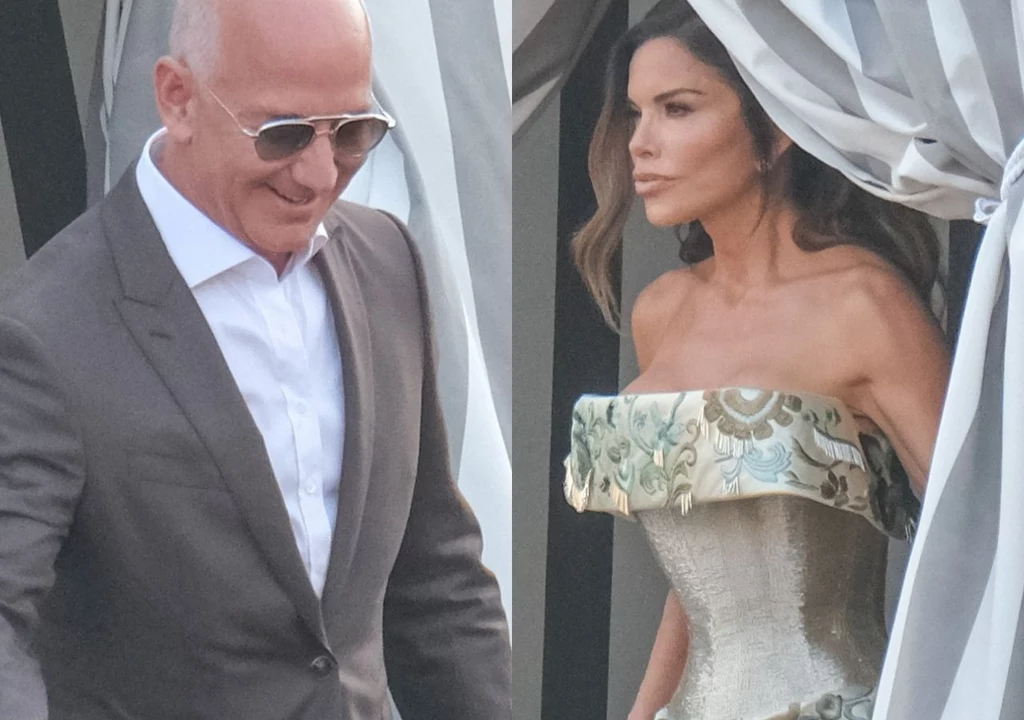 Jeff Bezos i Lauren Sanchez w Wenecji
