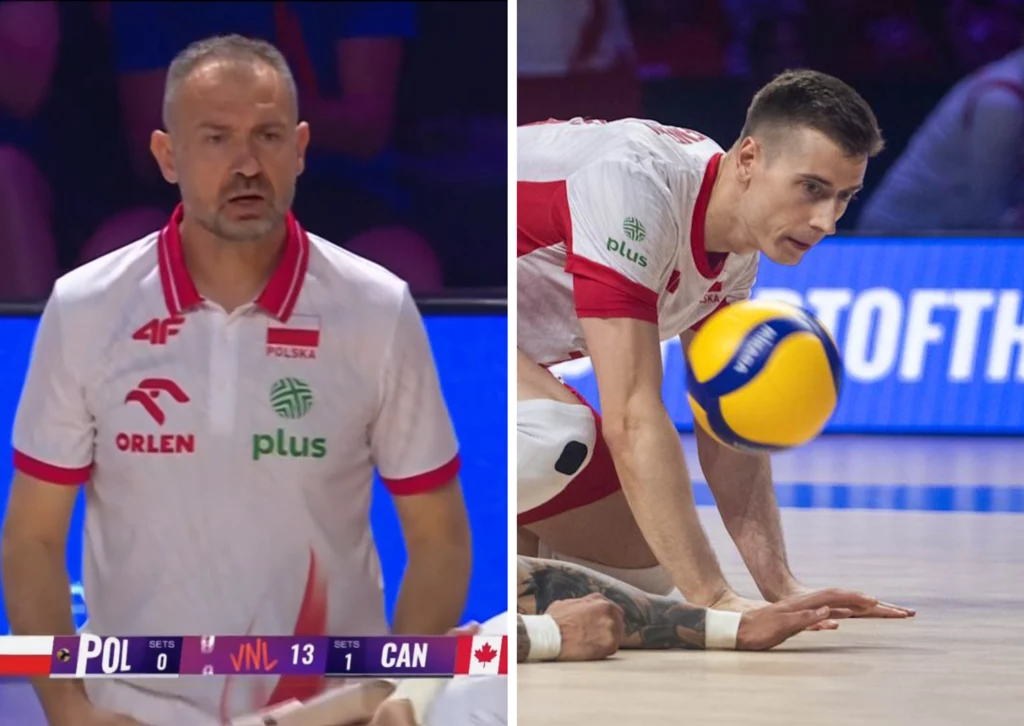 Liga Narodów siatkarzy. Nikola Grbić musiał interweniować w trakcie meczu Polska - Kanada Liga Narodów siatkarzy. Nikola Grbić musiał interweniować w trakcie meczu Polska - Kanada