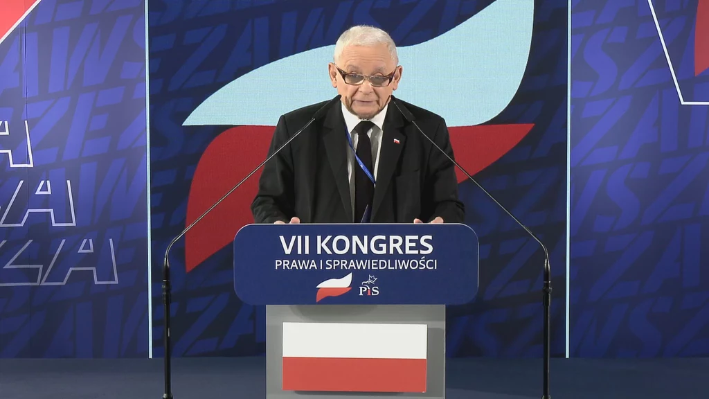 Jarosław Kaczyński otworzył kongres partii