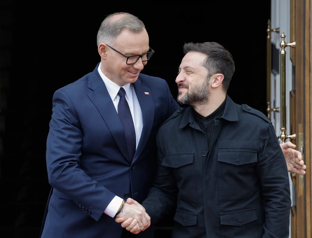 Prezydent Andrzej Duda i przywódca Ukrainy Wołodymyr Zełenski Prezydent Andrzej Duda i przywódca Ukrainy Wołodymyr Zełenski