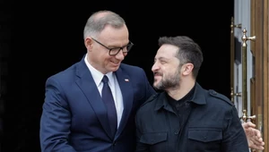 Prezydent Duda żegna się z Zełenskim. "Nie miałem nigdy wątpliwości"