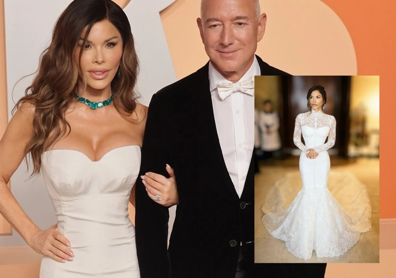 Lauren Sanchez pokazała suknię ślubną