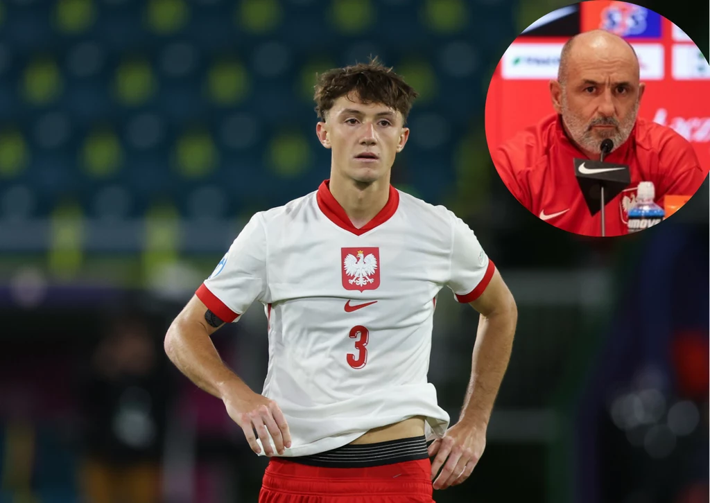 Patryk Peda, Michał Probierz Patryk Peda, Michał Probierz