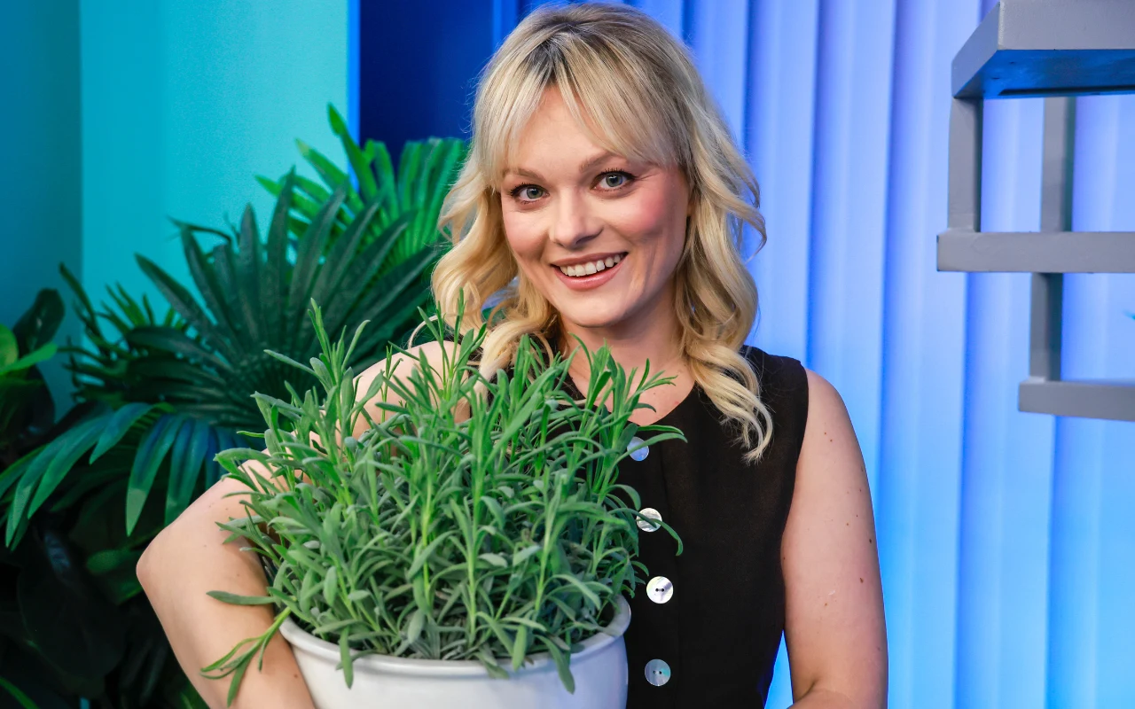 Kasia Joda w "halo tu polsat"